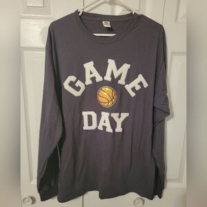 Basketball chenille patch shirt